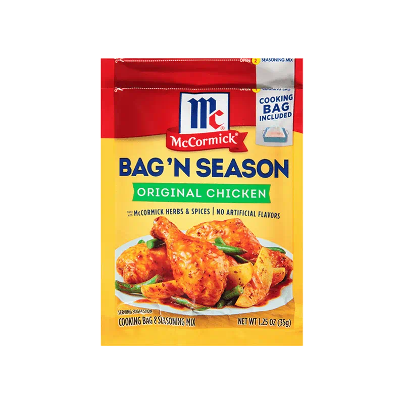McCormick® Bag 'n Season® Original Chicken Cooking Bag & Seasoning Mix