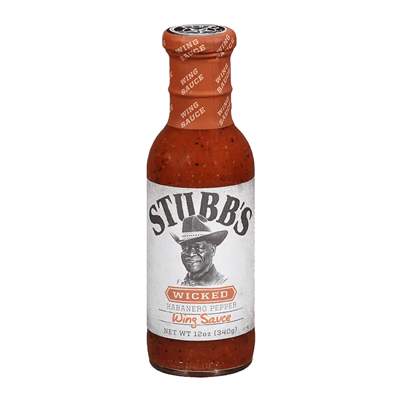 Stubb's® Wicked Habanero Pepper Wing Sauce, 12 oz