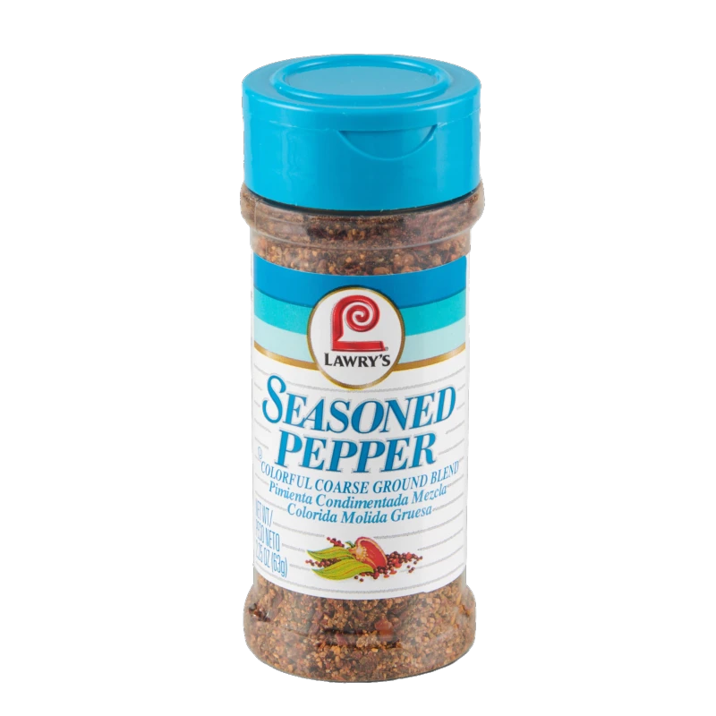 Lawry's Lemon Pepper Seasoning, 20.5 oz - One 20.5 Ounce Container of Lemon  Pepper Blend to Add a Burst of Fresh Flavor to Vegetables, Fish, Seafood