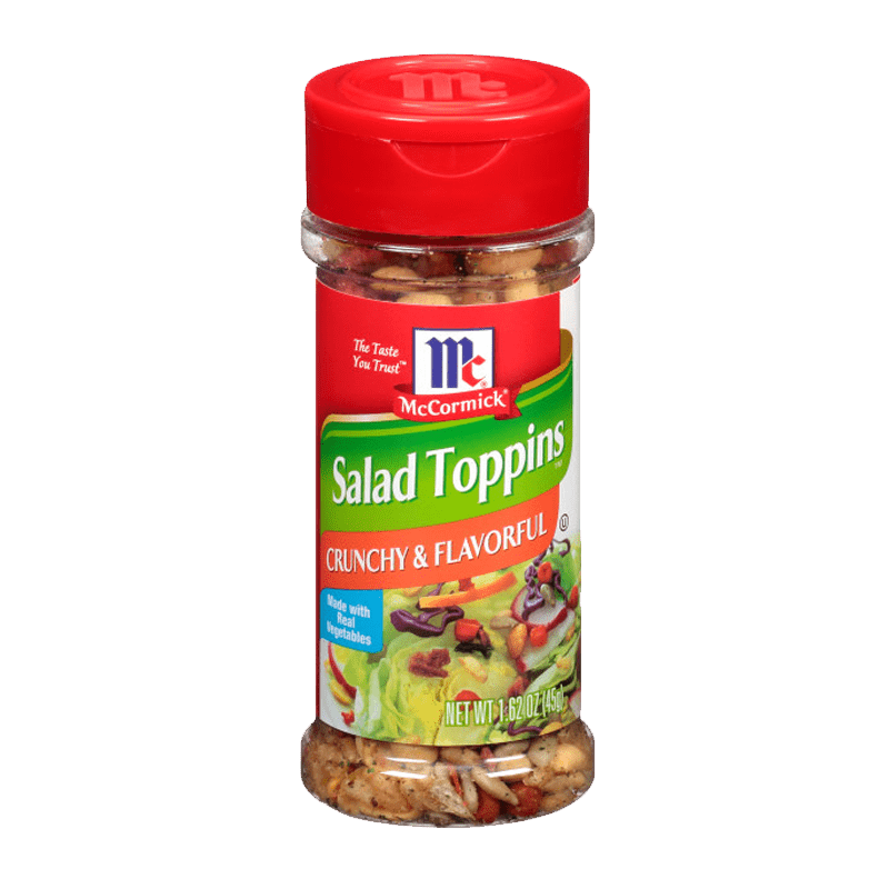  McCormick Salad Toppins, Crunchy & Flavorful, 3.75 oz (5 Pack)  : Grocery & Gourmet Food