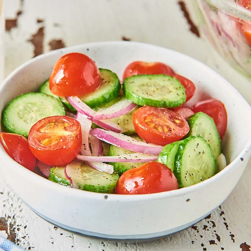 Tomato-Cucumber Salad Recipe