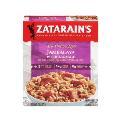 Zatarain's Frozen Dirty Rice With Beef And Pork