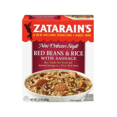 Zatarain's Frozen Meal Red Bean and Rice with Sausage (12 oz) Delivery -  DoorDash